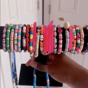 CLAY BEAD BRACELETS BUNDLE